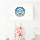 Murrieta (Californië) City Seal Spandoek (Insitu)