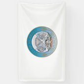 Murrieta (Californië) City Seal Spandoek (Verticaal)