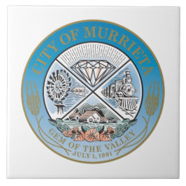 Murrieta (Californië) City Seal Tegeltje