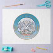 Murrieta (Californië) City Seal Tissuepapier (Craft)