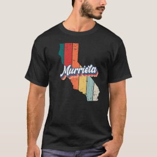 Murrieta City Retro Vintage Hometown California T-shirt