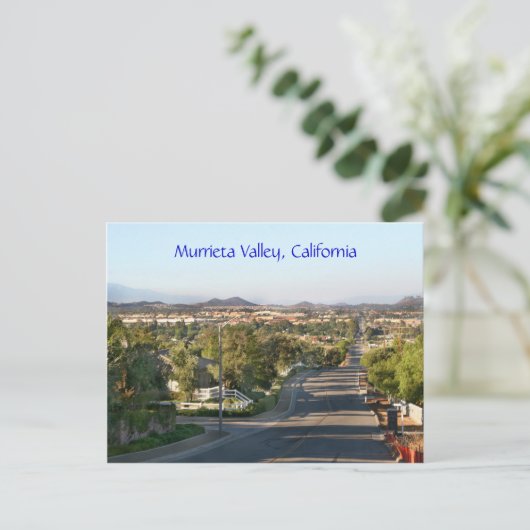 Murrieta Valley, Californië Briefkaart (Staand voorkant)