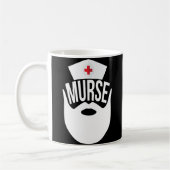 Murse Funny Male Nurse Gift Coffee Mok RN LPN (Links)