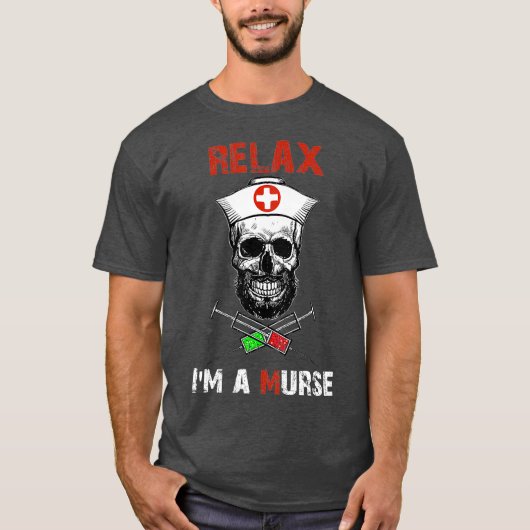 Murse Funny Male Nurse T-shirt (Voorkant)