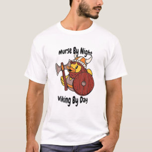 Murse Lifesavers Male Nurse Murse door Night Vikin T-shirt
