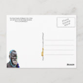 Mursi People of Ethiopia Briefkaart (Achterkant)
