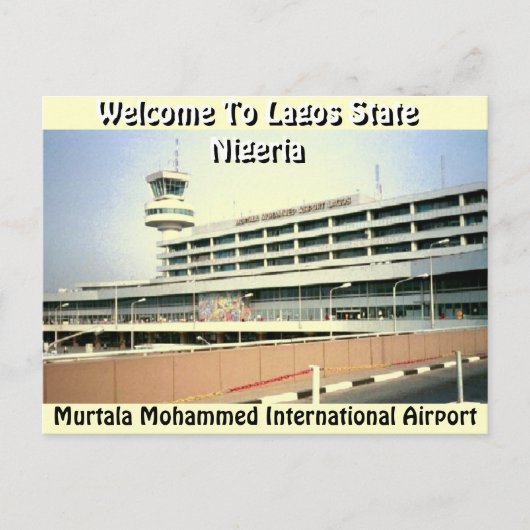 Murtala Muhammed Airport (Mojisola Gbadamosi) Briefkaart (Voorkant)