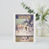 Murtalbahn Murau Austria Vintage Poster 1907 Briefkaart (Staand voorkant)