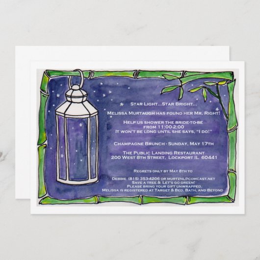 Murtaugh Champagne Brunch Kaart (Voorkant / Achterkant)