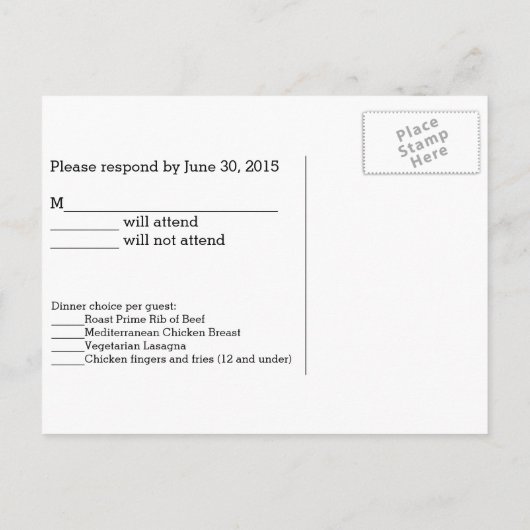 Murtaugh/Reddy briefkaart (Achterkant)