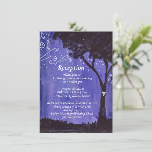 Murtaugh/Reddy Reception Informatiekaartje (Staand voorkant)