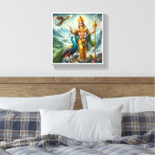 Murugan Canvas Afdruk (Insitu (Slaapkamer))