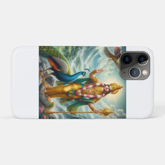 Murugan Case-Mate iPhone Case (Achterkant (horizontaal))