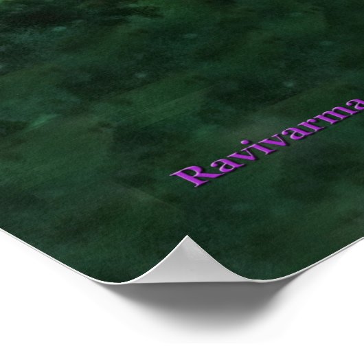 Murugan Hindu God Grote Poster (Hoek)