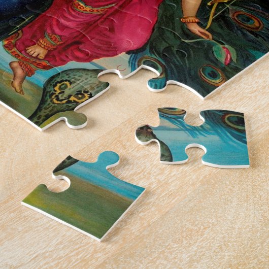 MURUGAN HINDU GOD LEGPUZZEL (Zijkant)