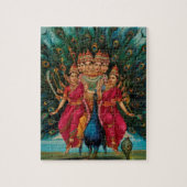 MURUGAN HINDU GOD LEGPUZZEL (Verticaal)