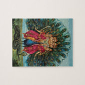 Murugan Kartikeyan Skanda Subrahmanyan Hindu Deity Legpuzzel (Horizontaal)