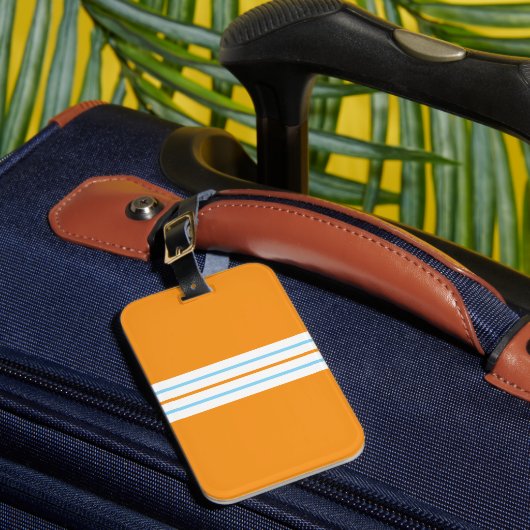 Murugi Accessoires OrangeFlux Bagagelabel (Voorkant Insitu 1)