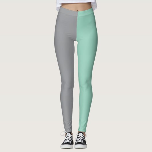 Murugi Apparel Minted Stone Vrouwen Leggings (Voorkant)