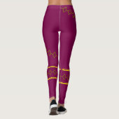 Murugi Apparel Twilight Vibe Vrouwen Leggings (Achterkant)