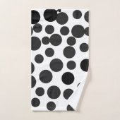 Murugi Badkamer Essential Line Zwarte kiezels Bad Handdoek (Handdoek)