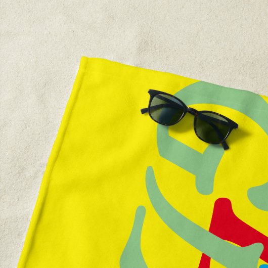 Murugi Beach & Pool Funky Strandlaken (In situ)