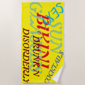 Murugi Beach & Pool Funky Strandlaken (Voorkant)