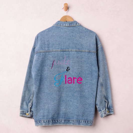 Murugi Draag Fade & Flare Vrouwen Denim Jacket (Hangar)