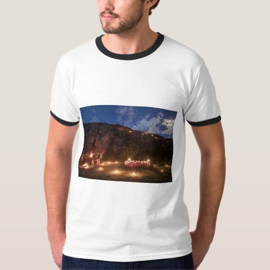 Murugi Draag Mannen Basic Ringer T-shirt (Voorkant)