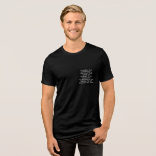 Murugi Draag Mannen Bella+Canvas Tri-blend T-shirt