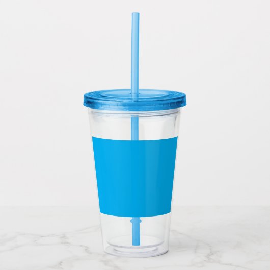 Murugi Drinkware Collectie BluBlue Acryl Drinkbeker (Voorkant)
