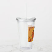 Murugi Drinkware Collectie PumkinPaws Acryl Drinkbeker (Rechts)