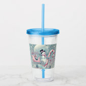 Murugi Drinkware Collectie Snowman Acryl Drinkbeker (Voorkant)