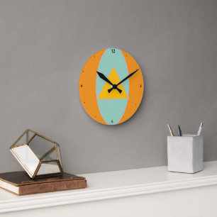 Murugi Home & Decor Sunset Prism Ronde Klok