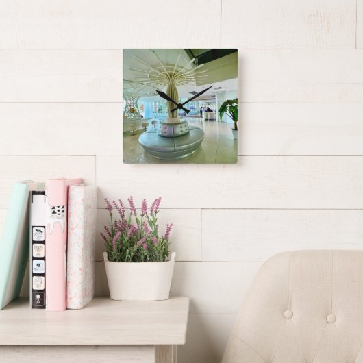 Murugi Huis Decoratie Acryl Wandklok (Leeskamer)