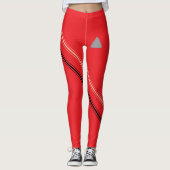 Murugi Kleding Crimson Edge Vrouwen Legging (Voorkant)