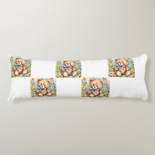 Murugi Luxe Beddengoed Body Pillow ( 20" x 54") Lichaamskussen (Voorkant)