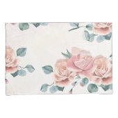 Murugi Luxe Beddengoed Floral Standaard Kussenslop Kussensloop (Voorkant-Rechts)