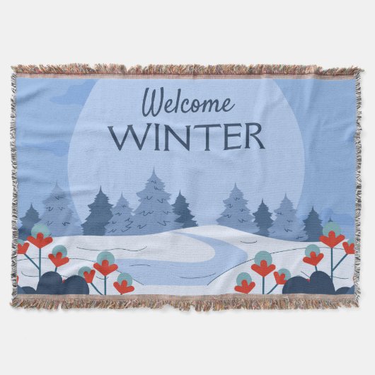 Murugi Luxe Beddengoed Winter Worpdeken Deken (Voorkant)