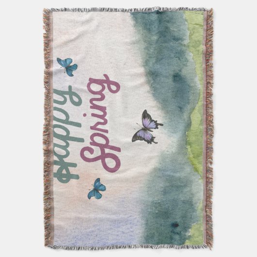 Murugi Luxe Beddingen Lente Gooi Deken (Voorkant Verticaal)