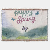 Murugi Luxe Beddingen Lente Gooi Deken (Voorkant)