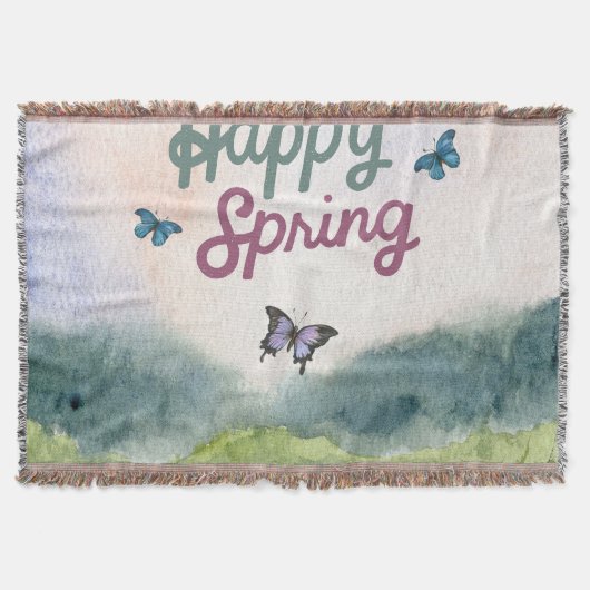 Murugi Luxe Beddingen Lente Gooi Deken (Voorkant)