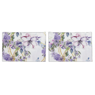 Murugi Luxe Beddingen Regal Blossom Paar van Kussensloop