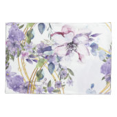 Murugi Luxe Beddingen Regal Blossom Paar van Kussensloop (Achterkant-Links)