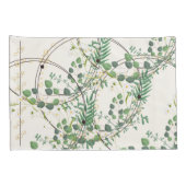 Murugi Luxe Beddings Golden Grove Paar Kussensloop (Achterkant-Rechts)