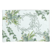 Murugi Luxe Beddings Verdant Harmony Paar van Kussensloop (Voorkant-Rechts)