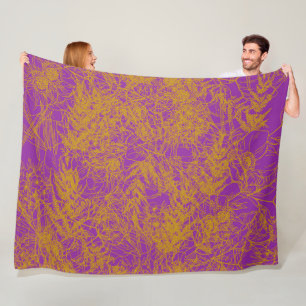 Murugi Luxe Huis & Decor Lavendel Dream Fleece Deken