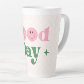 Murugi Mokken Goede dag Grote Latte Mok (Rechterhoek)