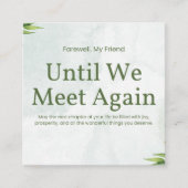 Murugi Moments Afscheid Kaart (Voorkant)