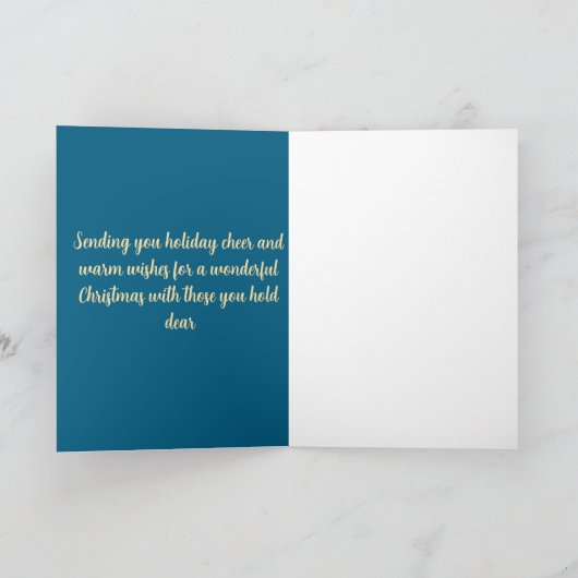 Murugi Moments Kerstmis gevouwen Kaarten (Binnen)